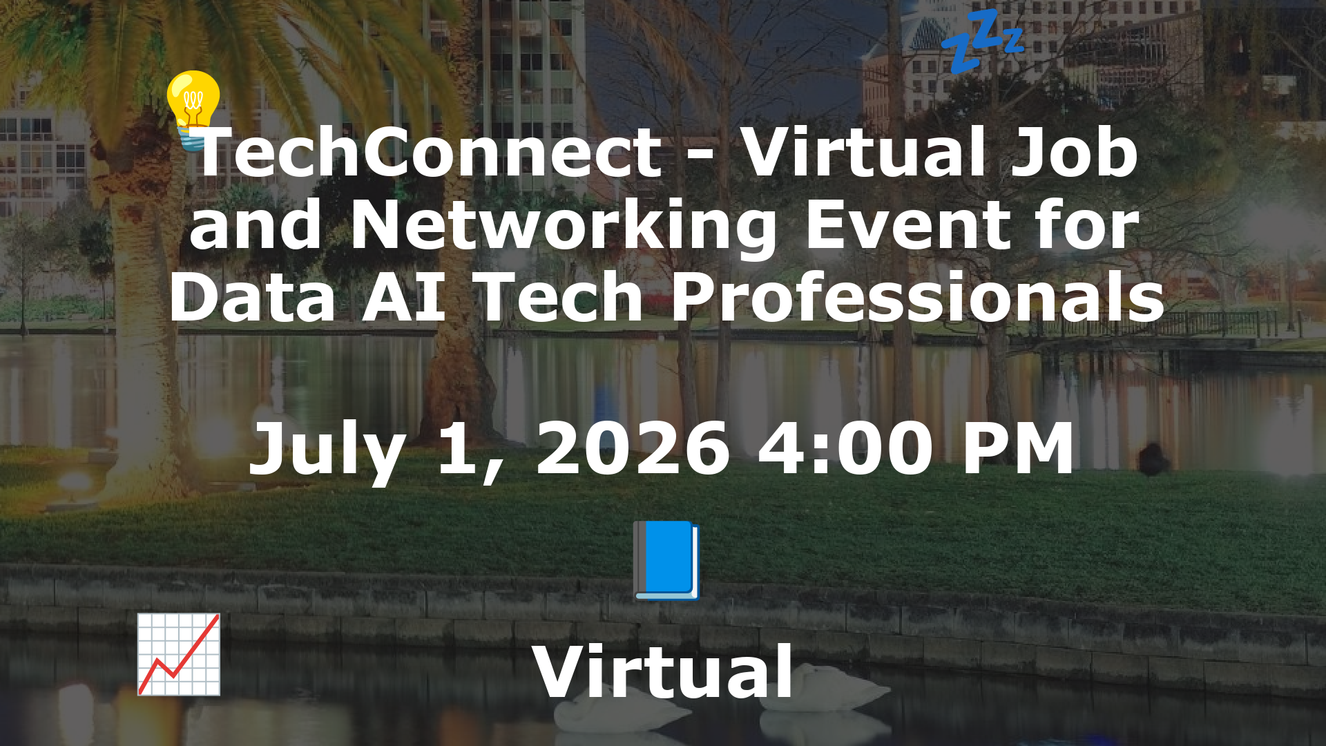 TechConnect - Virtual Job and Networking Event for Data AI Tech Professionals event image